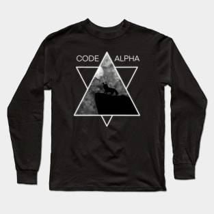 Code Alpha Long Sleeve T-Shirt